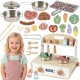 Tooky Toy Drewniana Kuchnia z Grillem i Akcesoriam (TP547) 1