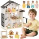 Tooky Toy Drewniana Rezydencja dla Lalek 25 Elementów (TP549) 1