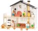 Tooky Toy Drewniany Domek dla Lalek z Akcesoriami i Rodzinką 20 el. (TP548) 7