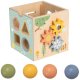 Tooky Toy Drewniana Wiosenna Kostka Edukacyjna 5w1 (TP551) 3