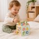 Tooky Toy Drewniana Wiosenna Kostka Edukacyjna 5w1 (TP551) 6