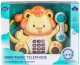 LeanToys Edukacyjna Zabawka Muzyczna Lew Z Telefonem Telefon Melodie Dźwięki Podświetlenie (970) 2