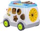 1PUNKT Multifunkcyjny edukacyjny samochód autobus do skręcania pianinko sorter (6313) 5