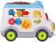 1PUNKT Multifunkcyjny edukacyjny samochód autobus do skręcania pianinko sorter (6313) 8
