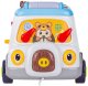 1PUNKT Multifunkcyjny edukacyjny samochód autobus do skręcania pianinko sorter (6313) 9