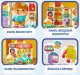 Woopie Baby Interaktywna Tablica Manipulacyjna Busy Car Walizka 3w1 dźwięk światło (54702) 4