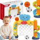 Woopie Baby Interaktywne Centrum Sportowe 2w1: Bramka i Kosz ze Słonikiem (59202) 1