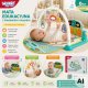 Woopie Baby Interaktywna Mata Edukacyjna z Pianinkiem 10el. Dźwięki (59233) 10