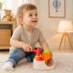Woopie Baby Wbijak przebijanka zamek kule młotek zabawka edukacyjna 12m+ (59479) 3