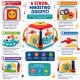 Woopie Baby Interaktywna Kostka Edukacyjna Wielofunkcyjna 18m+ (59578) 3