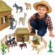 Figurka Woopie Zestaw Farma ze Zwierzętami Domek Figurki 37 el. Mały Farmer (59912) 1
