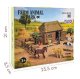 Figurka Woopie Zestaw Farma ze Zwierzętami Domek Figurki 37 el. Mały Farmer (59912) 7