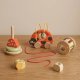Tooky Toy Zestaw zabawek Montessori od 12m+ biedronka do zabawy rozwojowej 3w1 (TP563) 4