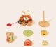 Tooky Toy Zestaw zabawek Montessori od 12m+ biedronka do zabawy rozwojowej 3w1 (TP563) 5