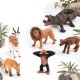 Figurka Woopie Zestaw Figurek Dzikich Zwierząt Safari 6 el. (59943) 3