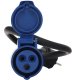 Einparts Automotive Adapter EPTA21 CEE-230V 0,5 M kemping 2