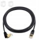 Kabel sieciowy ethernet RJ45 wysoka przepustowość CAT 8, 2m 1