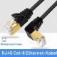 Kabel sieciowy ethernet RJ45 wysoka przepustowość CAT 8, 2m 2