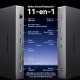 Stacja/replikator Vention 11w1 Stacja dokująca do laptopa DisplayLink 4K HDMI USB C 10Gbps 2