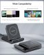 Ładowarka Indukcyjna do Samsung Flip, składana czarna SwanScout 10 W 2