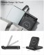 Ładowarka Indukcyjna do Samsung Flip, składana czarna SwanScout 10 W 3