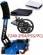 Dźwignia Hamulec ręczny USB do kierownicy Logitech T248P do gry na konsoli 2