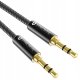 Kabel AUX audio Syncwire 3,5 mm 1m do słuchawek, iPhone iPod iPad czarny 1