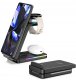 Ładowarka NeotrixQI 3w1 Ładowarka Indukcyjna 15W do Smartfona, Słuchawek, Zegarka RGB 2
