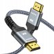 Kabel SnowKids HDMI 4K 2 m High Speed szybkie ładowanie Monitor/PS-5/X-box 2