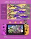 Pad EasySMX Bezprzewodowy STK-7046 do Nintendo fioletowy-pomarańczowy 2