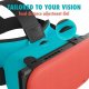 Gogle VR Orzly Google okulary do switch nintendo z regulowanym obiektywem dla gry 4