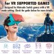 Gogle VR Orzly Google okulary do switch nintendo z regulowanym obiektywem dla gry 5