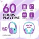 Słuchawki Bluetooth dla dzieci JoySpark 85/94dB 60h fioletowe 3