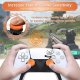 4szt Silikonowych nakładek do kontrolerów PS4 i PS5 na joystick pomarańczow 4