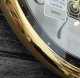 Seiko Zegar ścienny QXA870G 40 cm złoty świecący . 7