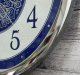Seiko Zegar ścienny QXA870S 40 cm srebrny świecący . 6
