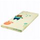 LeanToys Mata Do Raczkowania Piankowa Składana Dwustronna Droga Misie 120x180 cm 3