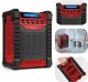 Radio budowlane Audizio Temi DAB+/FM 100W z akumulatorem czerwone one size 3