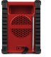 Radio budowlane Audizio Temi DAB+/FM 100W z akumulatorem czerwone one size 8