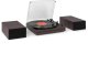 Gramofon Audizio Z głośnikami Akron - ciemne drewno one size 11