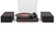 Gramofon Audizio Z głośnikami Akron - ciemne drewno one size 12