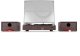 Gramofon Audizio Z głośnikami Akron - ciemne drewno one size 5