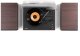 Gramofon Audizio Z głośnikami Akron - ciemne drewno one size 6