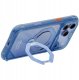 SKINARMA Etui Saturn MagSafe + Rotating Kick Stand do iPhone 18 Pro / 17 Pro niebieski 4