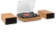 Gramofon Audizio Z głośnikami Akron - bambusowe drewno one size 1