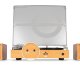 Gramofon Audizio Z głośnikami Akron - bambusowe drewno one size 18