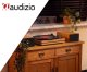 Gramofon Audizio Z głośnikami Akron - bambusowe drewno one size 2