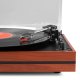 Gramofon Audizio Z głośnikami Akron - drewno wiśniowe one size 12