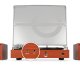 Gramofon Audizio Z głośnikami Akron - drewno wiśniowe one size 15
