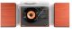 Gramofon Audizio Z głośnikami Akron - drewno wiśniowe one size 7
